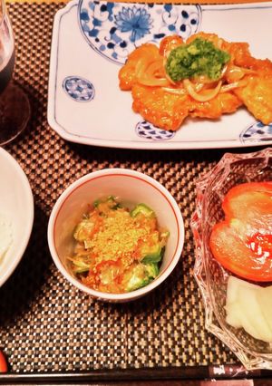 鶏むね肉の甘ぽん酢だれ-レシピのメイン写真