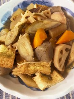 根菜の煮物-レシピのメイン写真