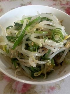 もやしは便利☆ネギニラもやしナムル-レシピのメイン写真