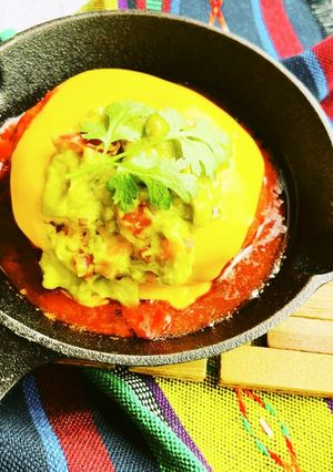 メキシカンハンバーグ-レシピのメイン写真