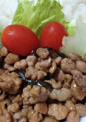 焼鳥のタレで簡単ルーロー飯-レシピのメイン写真
