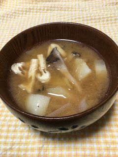 長芋のお味噌汁-レシピのメイン写真