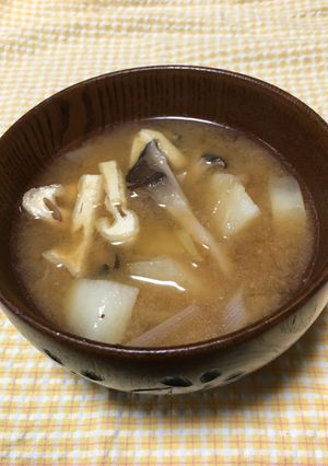 長芋のお味噌汁-レシピのメイン写真