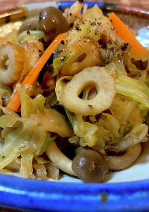野菜たっぷり★簡単蒸し煮　キャベツ消費-レシピのメイン写真