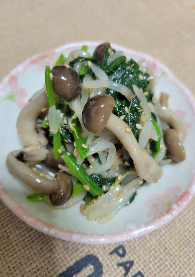 ほうれん草ともやしのナムル-レシピのメイン写真