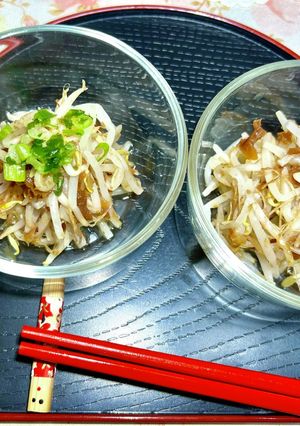 もやしの梅肉和え-レシピのメイン写真