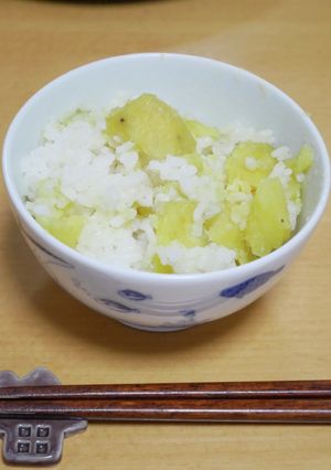 わが家のさつま芋ごはん-レシピのメイン写真