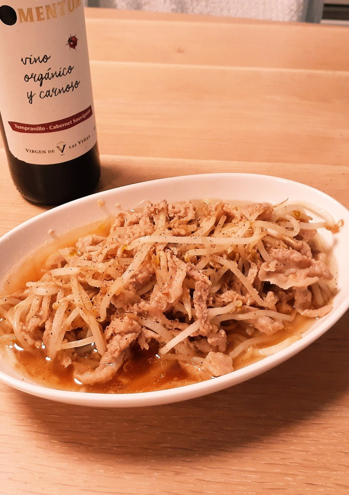 簡単！豚肉ともやしのプルコギ風-レシピのメイン写真