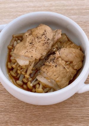 電子レンジ★えのきの豚バラ巻き-レシピのメイン写真