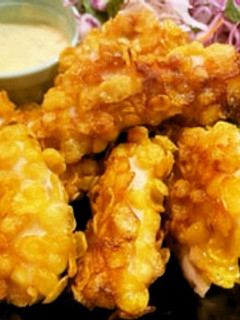 コーンフレークでサクッとクリスピーチキン-レシピのメイン写真