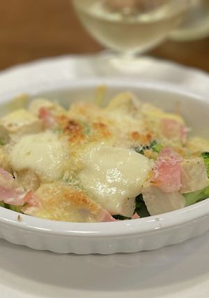 ブロッコリーと豆腐のオーブン焼き-レシピのメイン写真