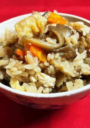 食欲の秋は舞茸の炊き込みご飯-レシピのメイン写真