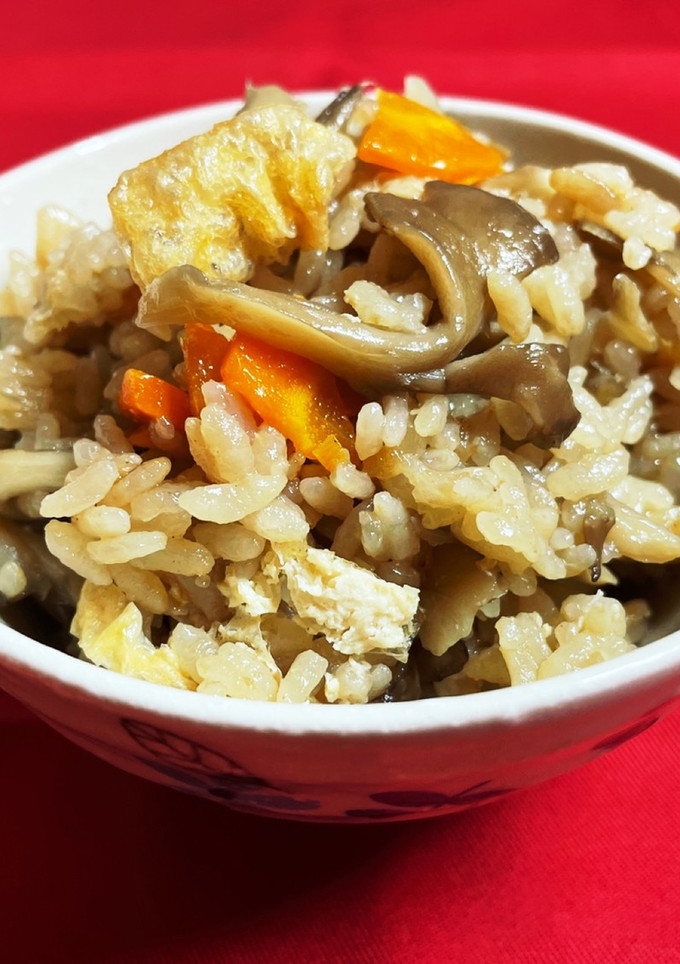 食欲の秋は舞茸の炊き込みご飯-レシピのメイン写真