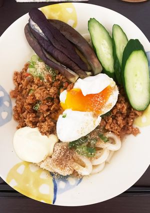 サラダ饂飩　うま塩マヨ味-レシピのメイン写真