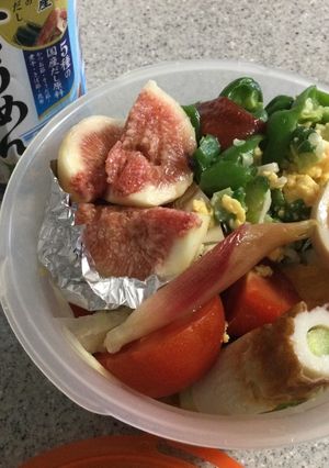 冷やし蕎麦弁当-レシピのメイン写真