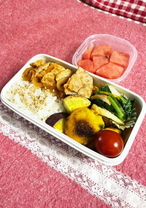 20220831娘ちゃんのお弁当-レシピのメイン写真