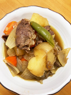 カレー風味の肉じゃが〜♪-レシピのメイン写真