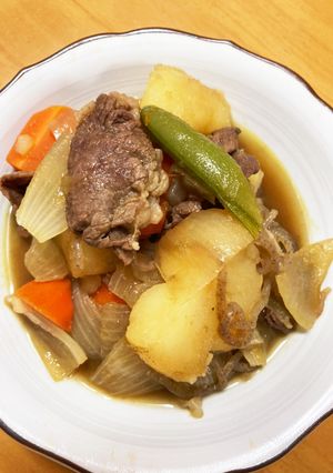 カレー風味の肉じゃが〜♪-レシピのメイン写真