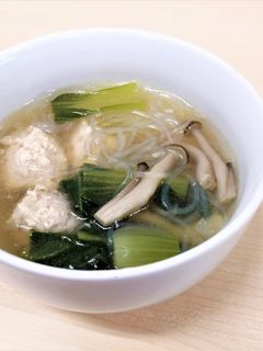 鶏団子スープ-レシピのメイン写真