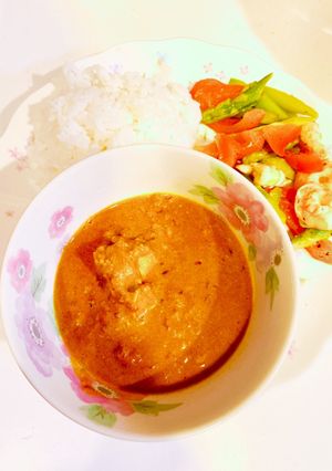 トマトピューレで作る♡バターチキンカレー-レシピのメイン写真
