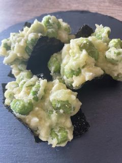 枝豆の磯辺かき揚げ-レシピのメイン写真