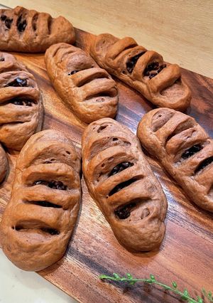 ふわふわ仕上げのチョコバナナブレッド-レシピのメイン写真
