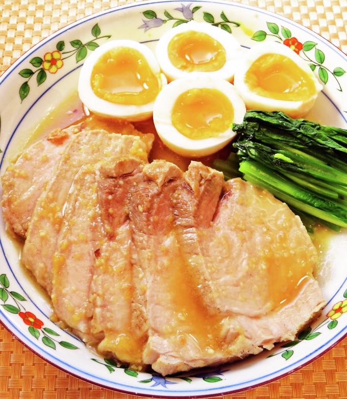 😊圧力鍋なしで簡単♪塩煮豚＆煮玉子😊-レシピのメイン写真