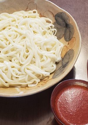 中華風トマトつけうどん-レシピのメイン写真