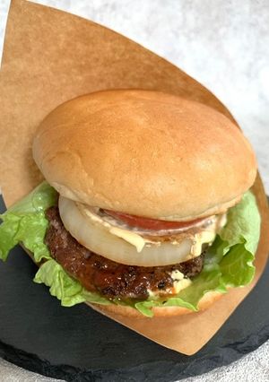 アメリカンバーガー(家庭編)-レシピのメイン写真