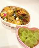 ピック無し！5歳くるくる稲荷弁当
