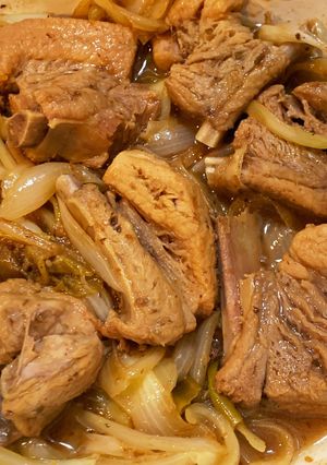 柔らかさっぱりスペアリブ煮！炊飯器活用-レシピのメイン写真