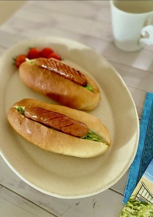 ＊ホットドッグパン＊-レシピのメイン写真