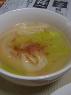 白菜と麩のあっさり和風スープ☆-レシピのメイン写真
