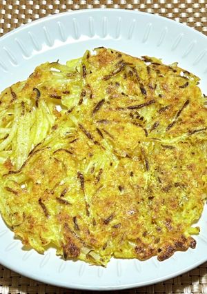 もやしのカリカリカレーチーズ焼き-レシピのメイン写真