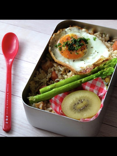 10分でお弁当☆和風鯖缶カレーピラフ-レシピのメイン写真