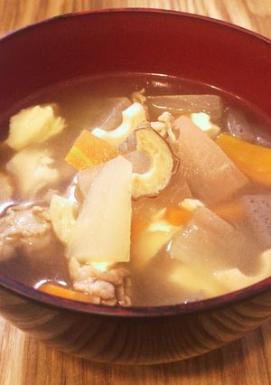 母直伝のけんちん汁-レシピのメイン写真