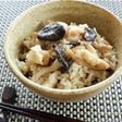 霜降りひらたけと鶏むね肉の炊き込みごはん