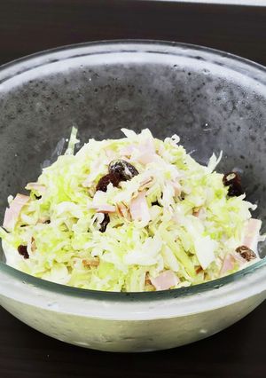 懐かしい給食キャベツのサラダ-レシピのメイン写真