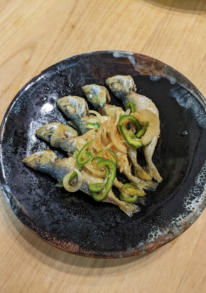 簡単！豆あじの南蛮漬け-レシピのメイン写真