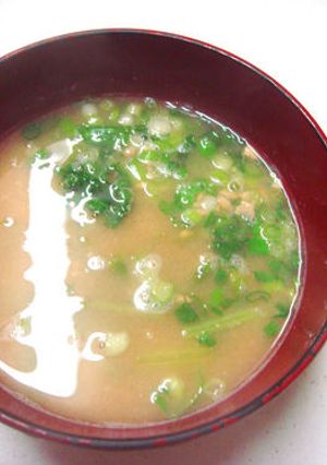 簡単☆納豆味噌汁☆-レシピのメイン写真