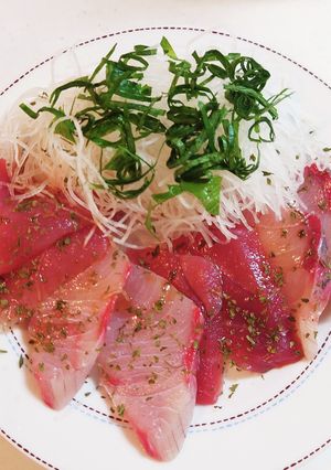 イタリアンな お刺身の盛り合わせ-レシピのメイン写真