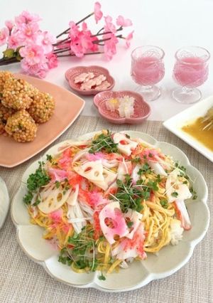 春色ひなちらし-レシピのメイン写真