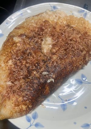 わさびと梅が相性最高💓長芋焼き-レシピのメイン写真