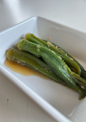 やみつきオクラ-レシピのメイン写真