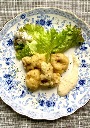 スパイシー鶏天　ハラペーニョマヨソース-レシピのメイン写真
