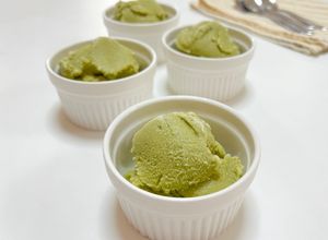 材料3つ！抹茶豆乳のプラントベースアイス-レシピのメイン写真