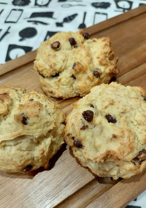 焼くまで10分！簡単♡米粉バナナチョコパン-レシピのメイン写真