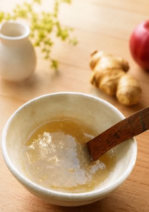 風邪や下痢に☆片栗粉で蜂蜜りんご生姜葛湯-レシピのメイン写真