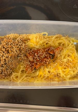 簡単レンチンカルボナーラ風パスタ-レシピのメイン写真