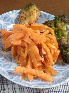 にんじんの塩こうじ炒め-レシピのメイン写真